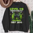 Level 9 Years Birthday Young Gamer 2016 Birthday Sweatshirt Geschenke für alte Frauen