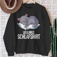 Lieblings Cat Sleep Sweatshirt Geschenke für alte Frauen