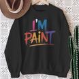 I Love To Finger Paint Couples Sweatshirt Gifts for Old Women