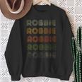 Love Heart Robbie GrungeVintage Style Robbie Sweatshirt Geschenke für alte Frauen