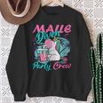 Malle Diven Party Crew Saufen Sweatshirt Geschenke für alte Frauen