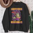 Mardi-Gras Mardi-Grawr T-Rex Dinosaur Crushing-It Baterista Camisa de entrenamiento Regalos para ancianas
