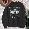 Mask Requirement Diving Mask Diving Diving Goggles Sweatshirt Geschenke für alte Frauen