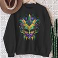 Masque De Mardi Gras New Orleans Nola Louisiana Outfit Carnaval Sweater e Cadeaux pour les femmes âgées
