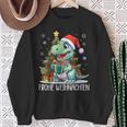 Merry Christmas Family Children's DinosaurRex Christmas Sweatshirt Geschenke für alte Frauen