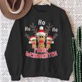 Merry Christmas Reindeer Ho Ho Ho Elk Christmas Sweatshirt Geschenke für alte Frauen