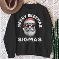 Merry Rizzmas Sigmas Rizz Christmas Santa N Gen Alpha Sweatshirt Geschenke für alte Frauen