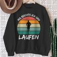 Mir Reichts Ich Geh Laufen Jogging Runner Slogan Sweatshirt Geschenke für alte Frauen