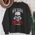 Mir Reichts Ich Gehe Mofa Fahren I Moped Dirt Bike Motorcycle Sweatshirt Geschenke für alte Frauen