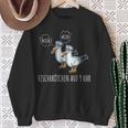 Moin Fish Buns Seagull North German Platgerman Sweatshirt Geschenke für alte Frauen