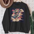 Motif Dragon Japonais Pour Un Style Emblématique Sweater e Cadeaux pour les femmes âgées