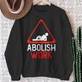 Movimiento Antitrabajo Abolir Trabajo Anti Trabajo Camisa de entrenamiento Regalos para ancianas