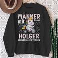 Name Holger Birthday Saying First Name Holger Sweatshirt Geschenke für alte Frauen