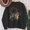 New Year's Eve Fireworks Happy New Year 2024 Sweatshirt Geschenke für alte Frauen