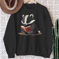 Nice Badger Reads A Book Reads Badger Sweatshirt Geschenke für alte Frauen