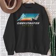 Oberstaufen Bayern Germany Retro 80S Ski Sweatshirt Geschenke für alte Frauen