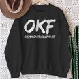 Okf Ortskontrollfahrt Minimalist Sweatshirt Geschenke für alte Frauen