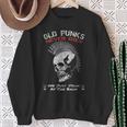 Old Punks Never Dies Punk Rock Music & Punks Camisa de entrenamiento Regalos para ancianas