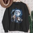 Opossum Raccoon Skunk Sweatshirt | Funny Animal Meme - Unisex Cozy Wear Gifts for Old Women