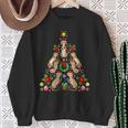 Otter Christmas Tree Christmas Fish Sweatshirt Geschenke für alte Frauen