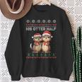 Her Otter Half His Otter Half Christmas Ugly Sweater Couple Sweatshirt Geschenke für alte Frauen