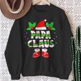 Papa Claus Outfit Christmas Family Christmas Sweatshirt Geschenke für alte Frauen