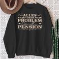 Pension Arbeitskollege Im Ruhestand Pensionär Sweatshirt Geschenke für alte Frauen