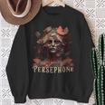 Perséfone Del Renacido Con Letras Camisa de entrenamiento Regalos para ancianas