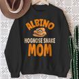 Pet Hognose Snake Owner Albino Hognose Snake Mom Sweatshirt Gifts for Old Women
