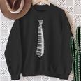 Piano Pianist Keyboard Tie Sweatshirt Geschenke für alte Frauen