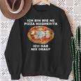 Pizza Margherita Sweatshirt Geschenke für alte Frauen