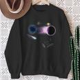 Planets Space Universe Solar System Astronaut Space Sweatshirt Geschenke für alte Frauen