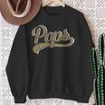 Pops For Dad And Father's Day From Daughter Or Son Sweatshirt Gifts for Old Women