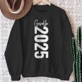 Prüfung Bestanden Geselle Abschluss 2025 Geschenk Schwarz Erwachsene Klein Klassisch Gesellenprüfung Bestanden Geselle 2025 Sweatshirt Geschenke für alte Frauen