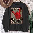 Punk Rock Music Against Nazis Against Right Sweatshirt Geschenke für alte Frauen