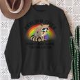 Raccoon Pocket Sweatshirt - Cozy Unisex Apparel for Nature Lovers Gifts for Old Women