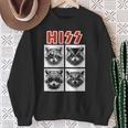 Raccoon Rock Music Sweatshirt - Band Concert Style for All Ages Gifts for Old Women