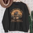 Raccoon Vintage Sweatshirt - Outdoor Adventure | Hiking Enthusiast Gifts for Old Women