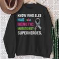 Rare Disease Awareness Day 2025 Rare Genes Superheroes Sweatshirt Gifts for Old Women