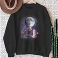 Rats Howling At The Moon Sweatshirt - Whimsical Unisex Hoodie Gifts for Old Women