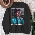 Realidadirtual Japonés Samurai Katana Chica Gamer Gaming Camisa de entrenamiento Regalos para ancianas