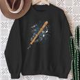 Recorder Instrument Orchestra Musician Sweatshirt Geschenke für alte Frauen