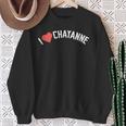 Regalo Para El Primer Nombre Chayanne I Love Chayanne Camisa de entrenamiento Regalos para ancianas