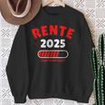 Rente 2025 Der Countdown Lauft Das Lustige Rentner Sweatshirt Geschenke für alte Frauen