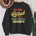 Retired Grandpa For Fathers Day Sweatshirt Gifts for Old Women