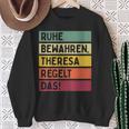 In Retro Colours Sweatshirt Geschenke für alte Frauen