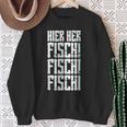 Retro Here Here Fischi Fischi Fischi Sweatshirt Geschenke für alte Frauen