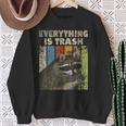 Retro Raccoon Lover Camping Sweatshirt - Unisex Outdoor Fun Gifts for Old Women