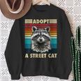 Retro Raccoon Sweatshirt for Women, Men & Kids | Vintage Style Gifts for Old Women