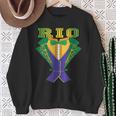 Rio Carnival Costume Brazil Rio De Janeiro Souvenir Sweatshirt Geschenke für alte Frauen